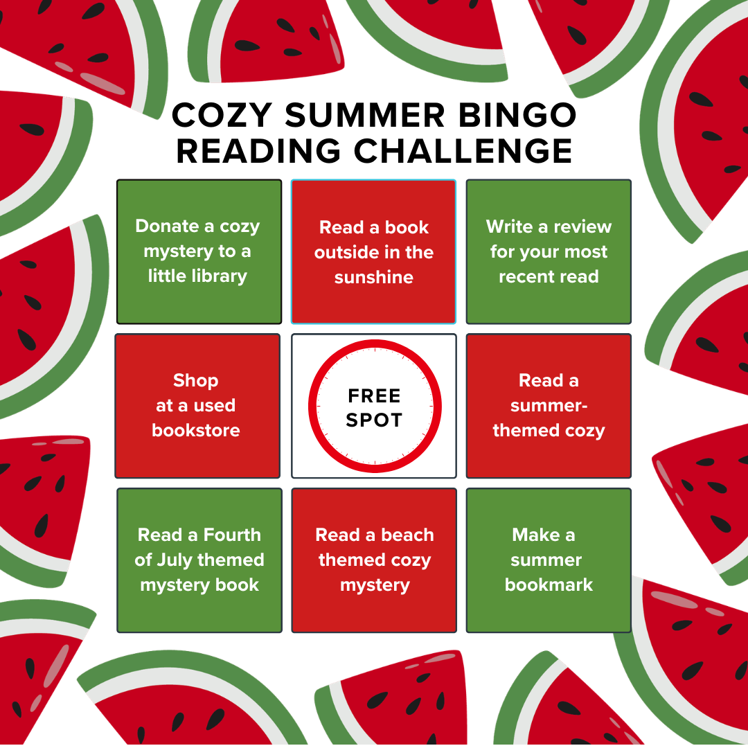 Cozy Summer Bingo Reading Challenge