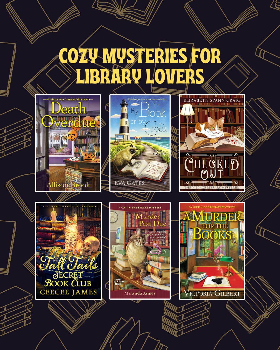 Cozy Mysteries for Library Lovers