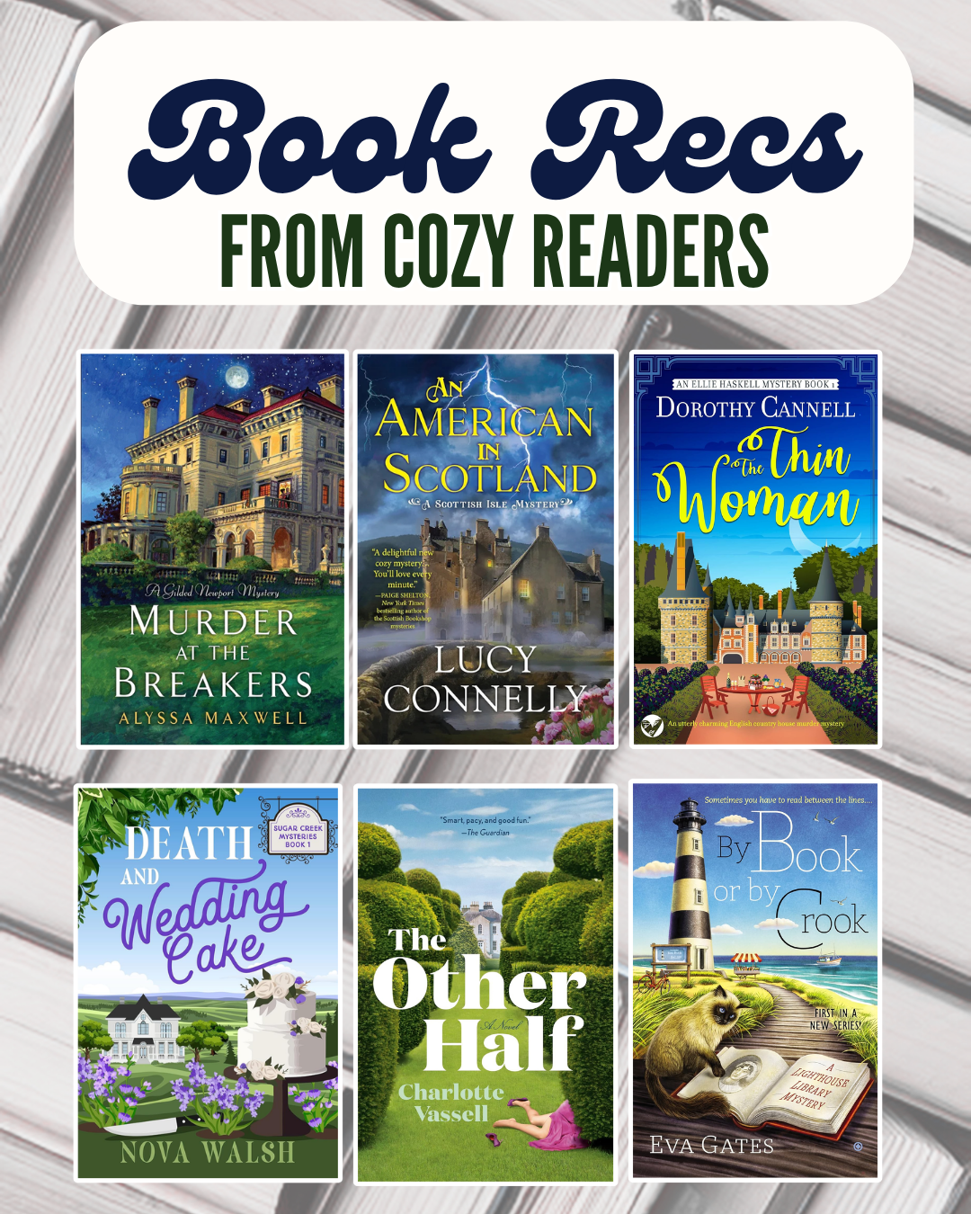 Mystery Book Recs From Cozy Readers