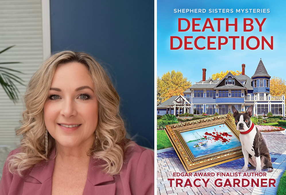Author Tracy Gardner and Death by Deception