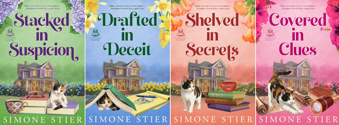 Cape Fear Bookshop Mysteries by Simone Stier