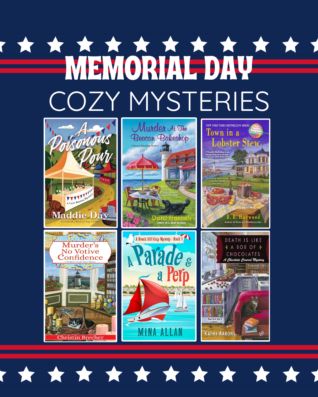Memorial Day Cozy Mysteries