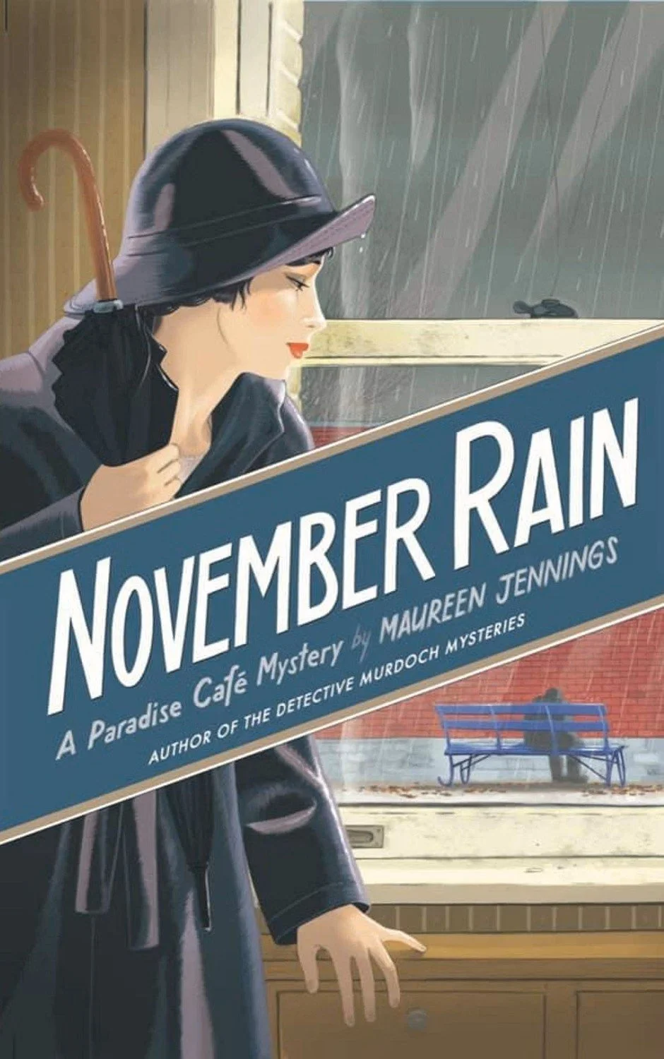November Rain, A Paradise Cafe Mystery by Maureen Jennings