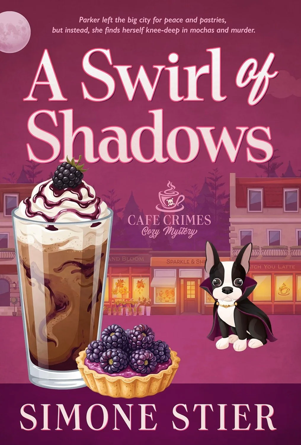 A Swirl of Shadows, A Cafe Crimes Cozy Mystery Book 22 (A Cafe Crimes Cozy Mystery Series) by Simone Stier