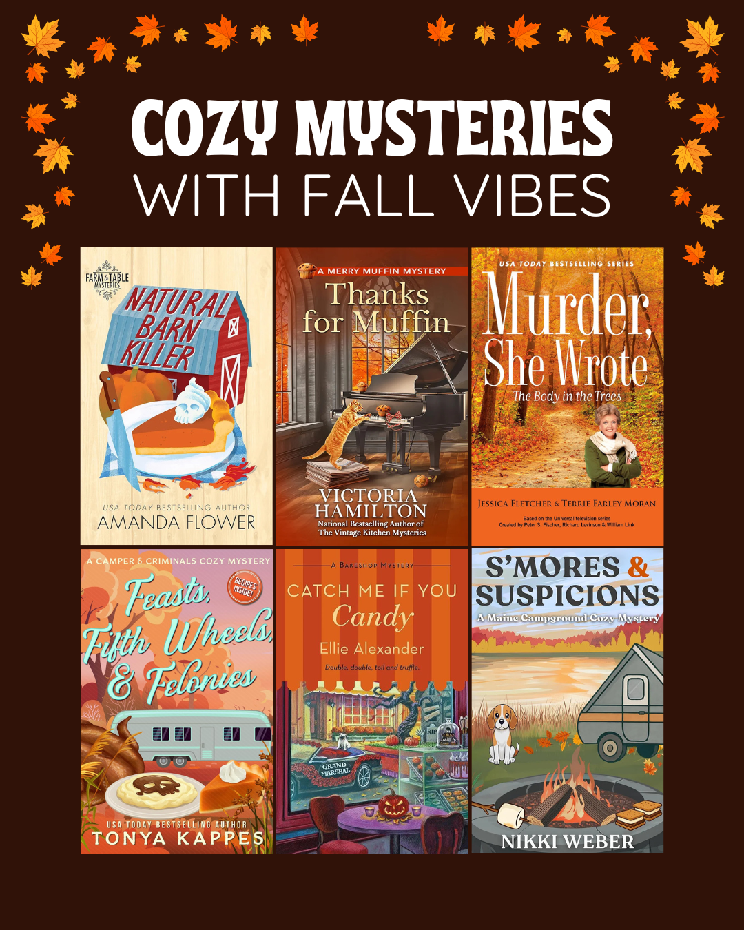 Cozy Mysteries With Fall Vibes