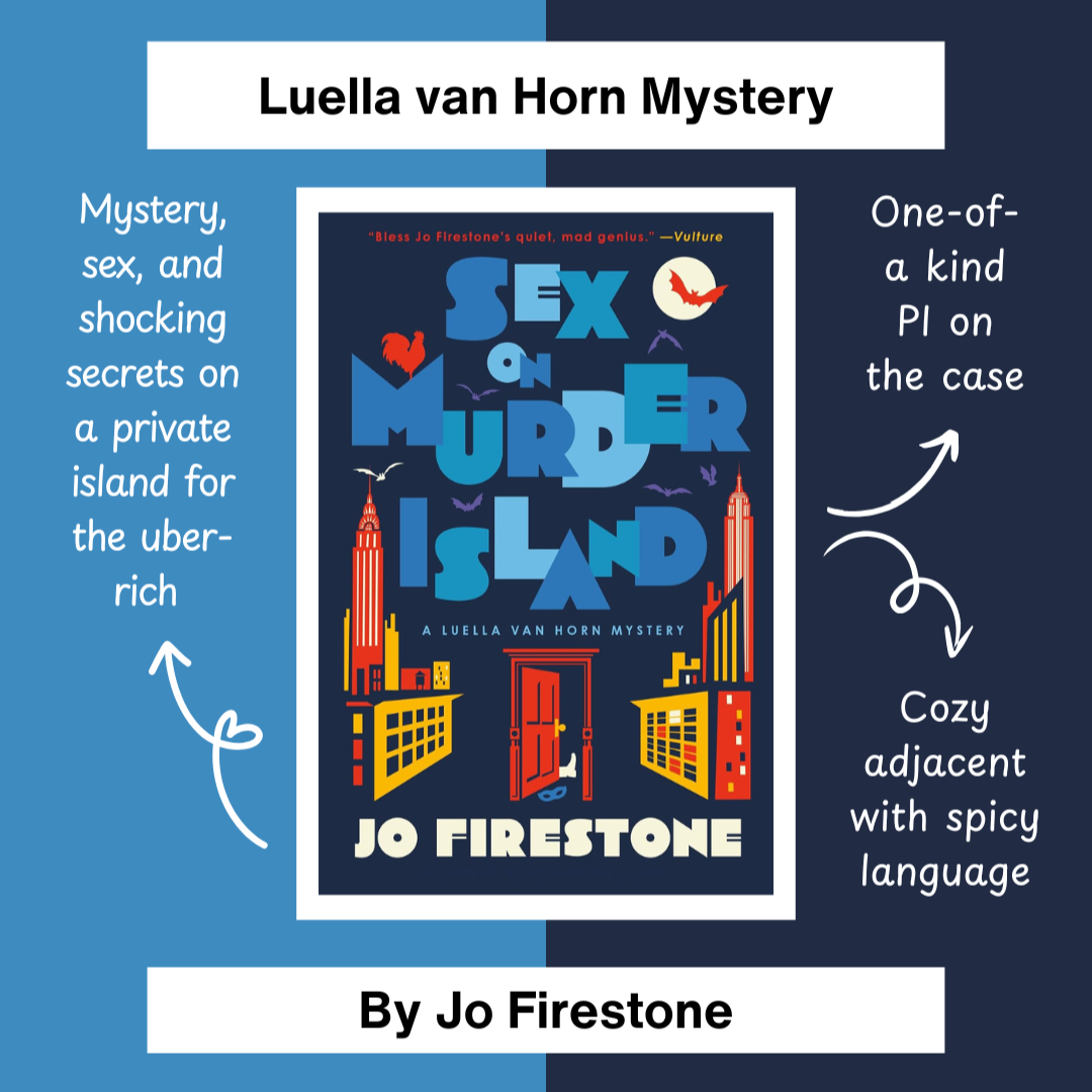 Sex on Murder Island, a Luella van Horn Mystery by Jo Firestone
