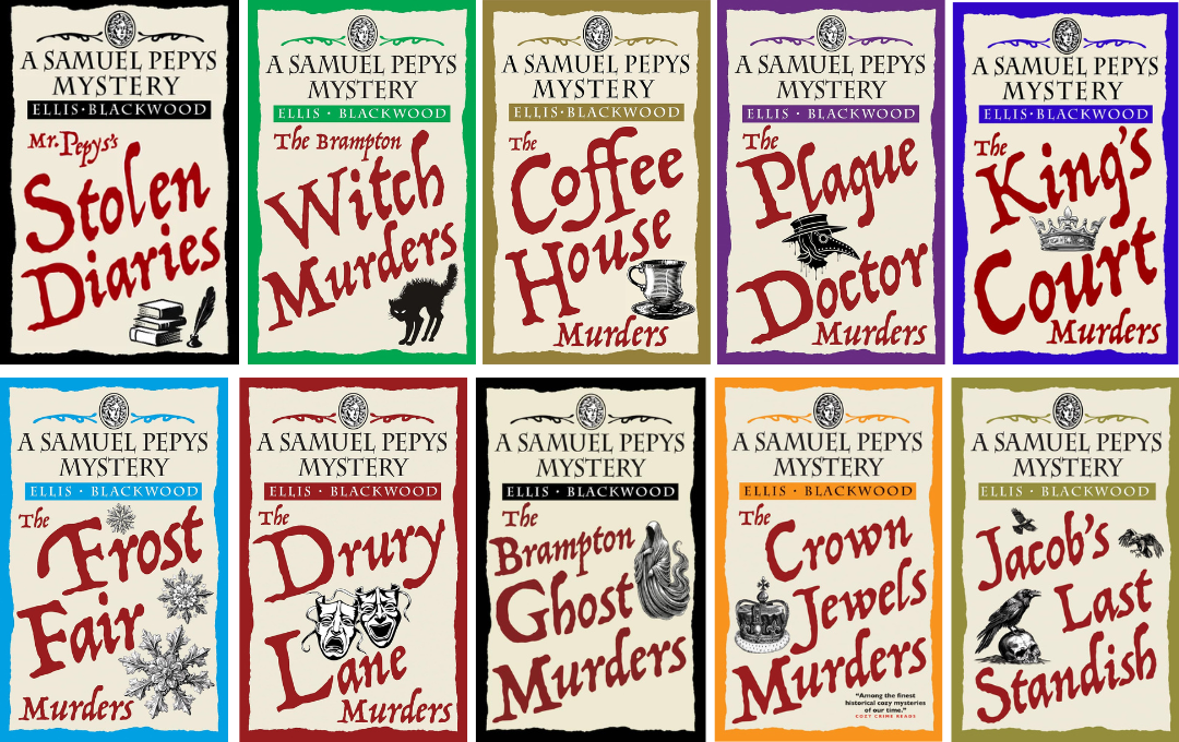Samuel Pepys Mystery Books by Ellis Blackwood