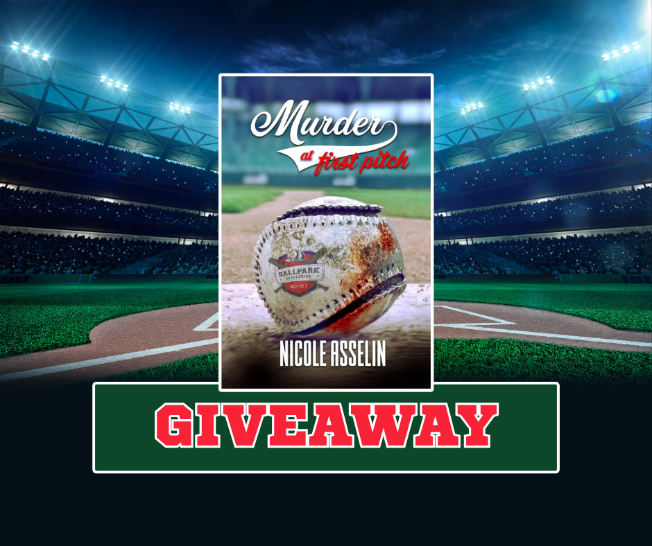 Murder At First Pitch Mystery Book Giveaway
