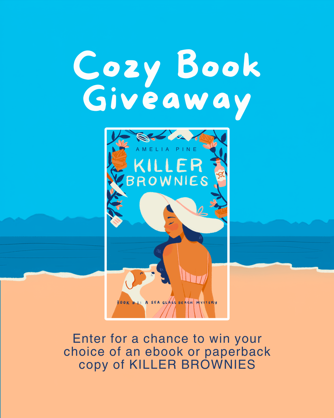 Killer Brownies Mystery Book Giveaway