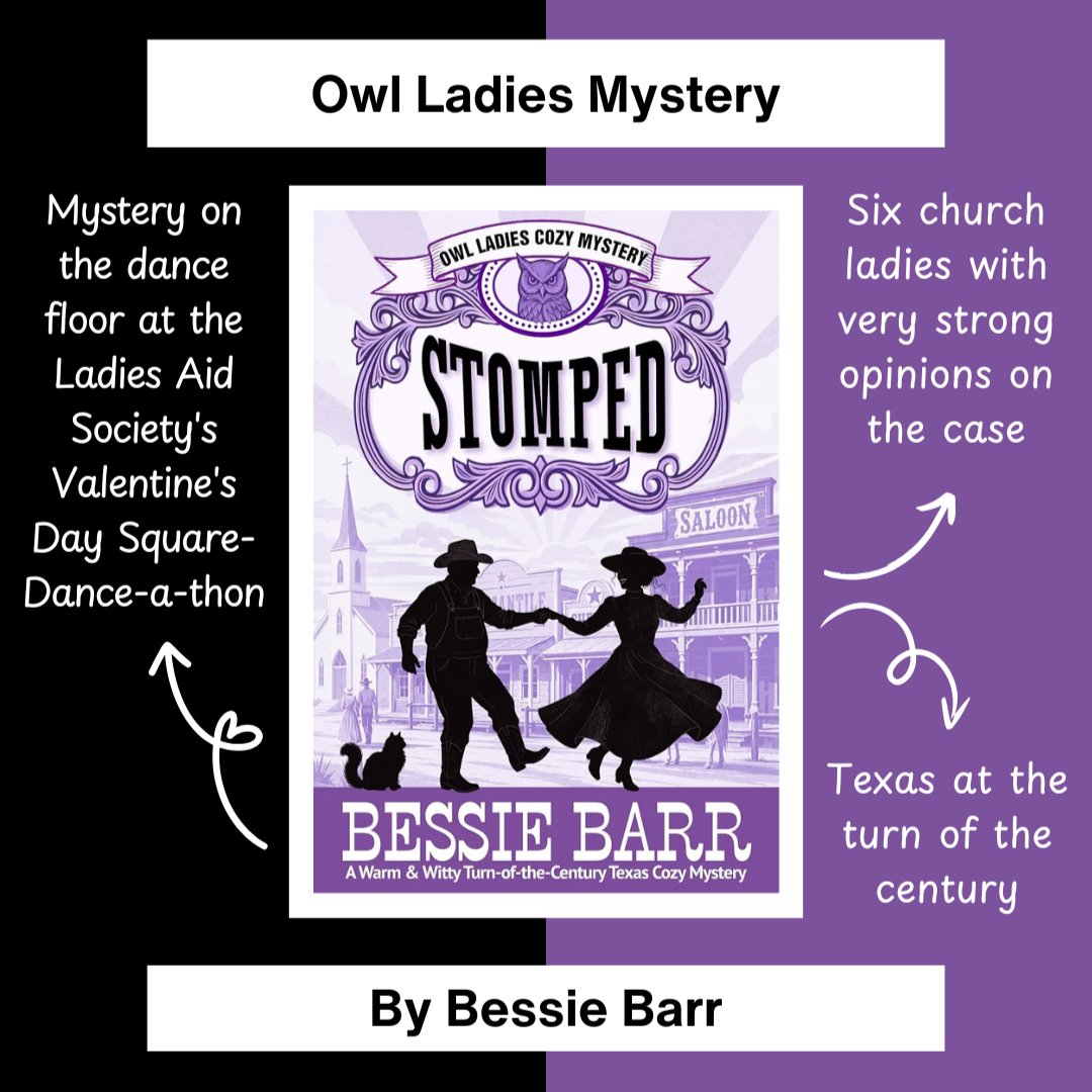 Stomped, an Owl Ladies Mystery by Bessie Barr