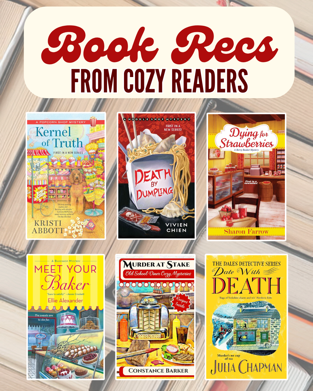 Mystery Book Recommendations From Cozy Readers