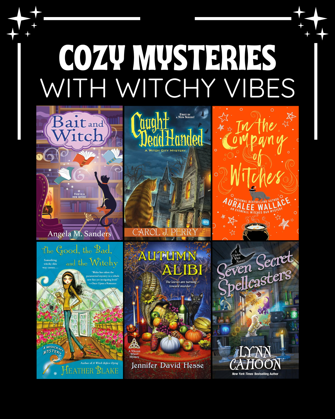 Witchy Cozy Mystery Books