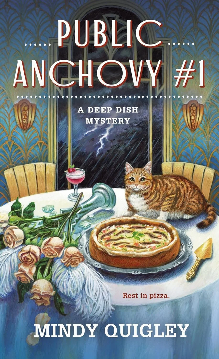 Public Anchovy #1 (Deep Dish Mysteries Book 3) 