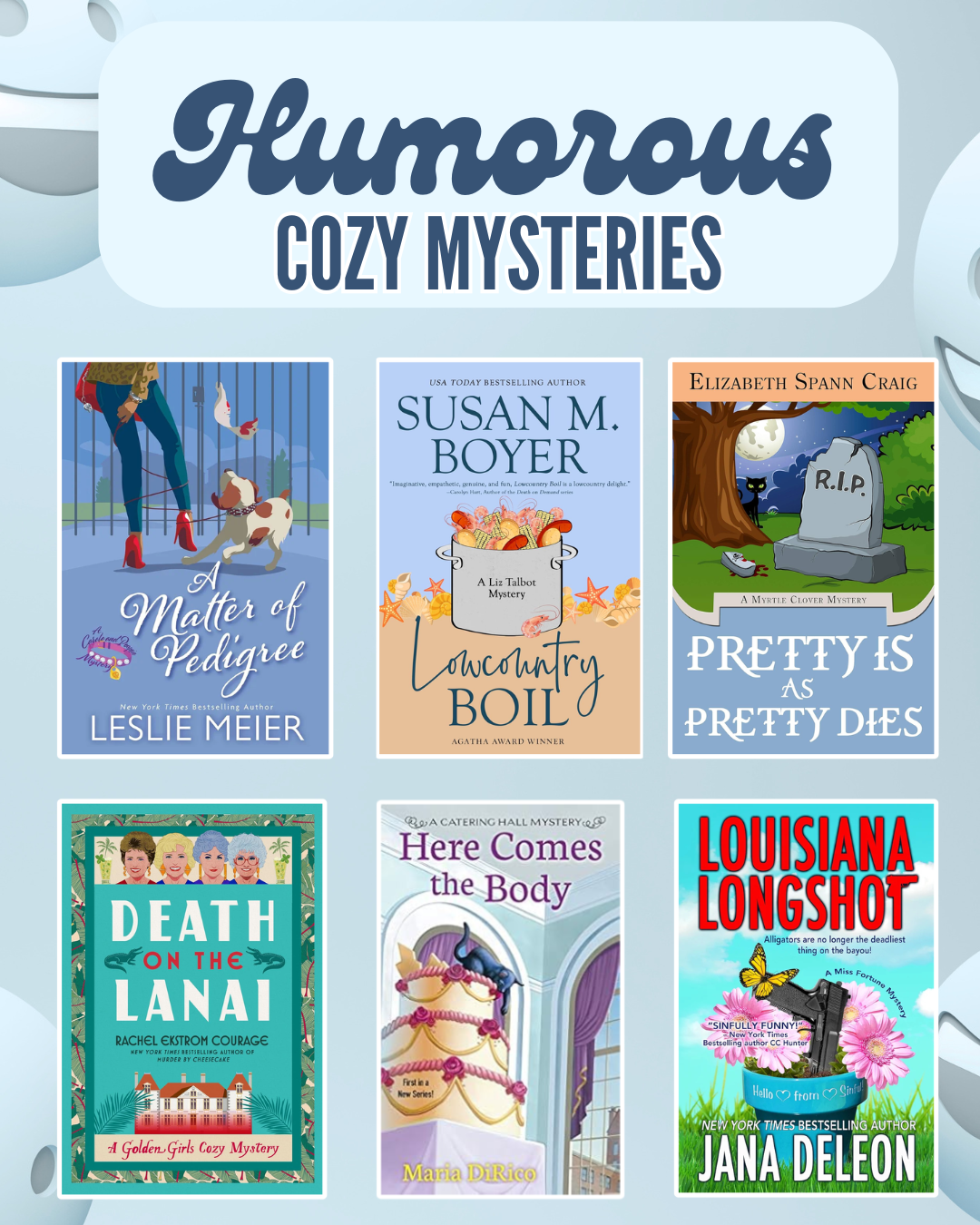 Humorous Cozy Mysteries