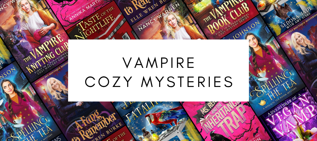 Vampire Cozy Mystery Book Recs