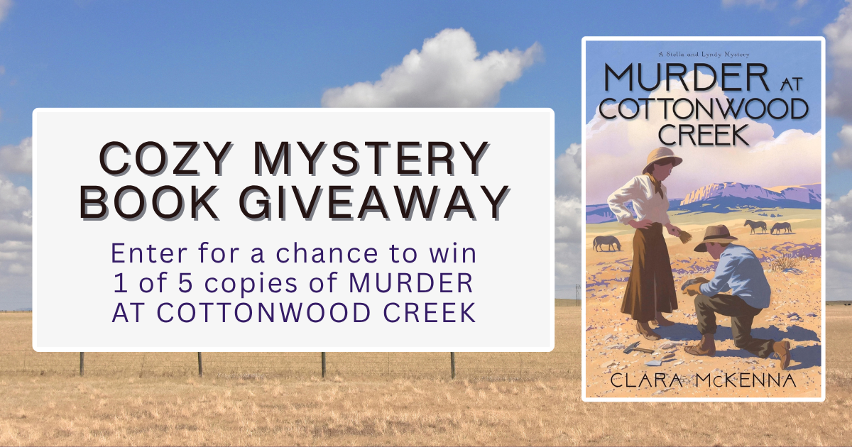 Murder at Cottonwood Creek Mystery Book Giveaway