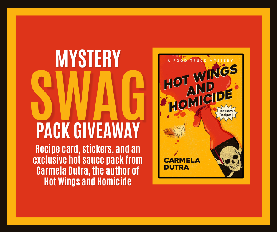 Hot Wings and Homicide Mystery Swag Pack  Giveaway