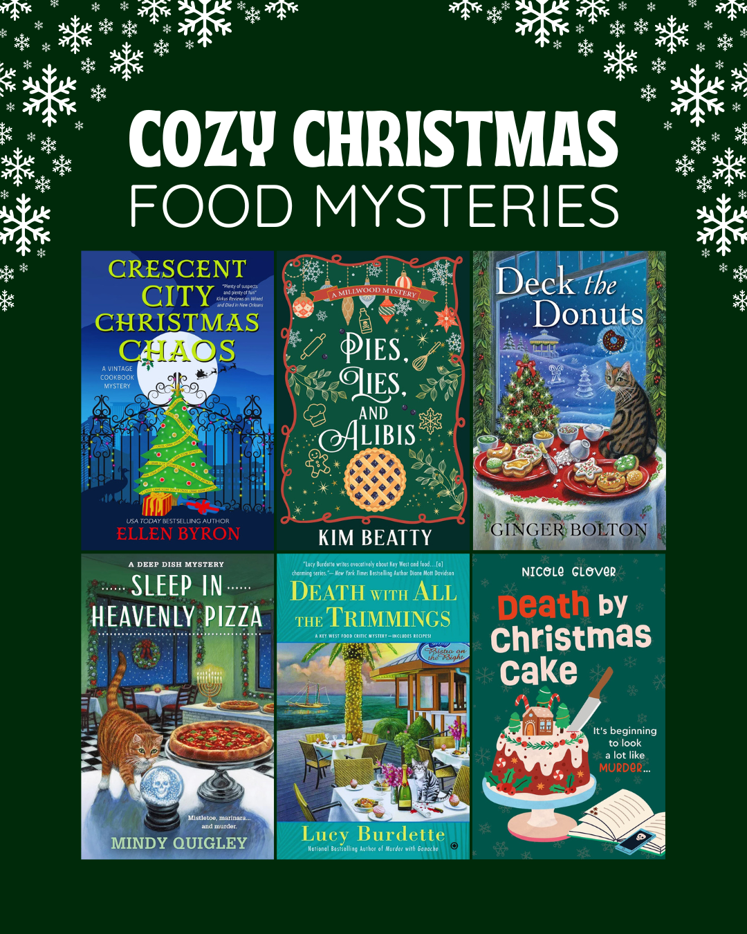 Culinary Christmas Cozy Mysteries