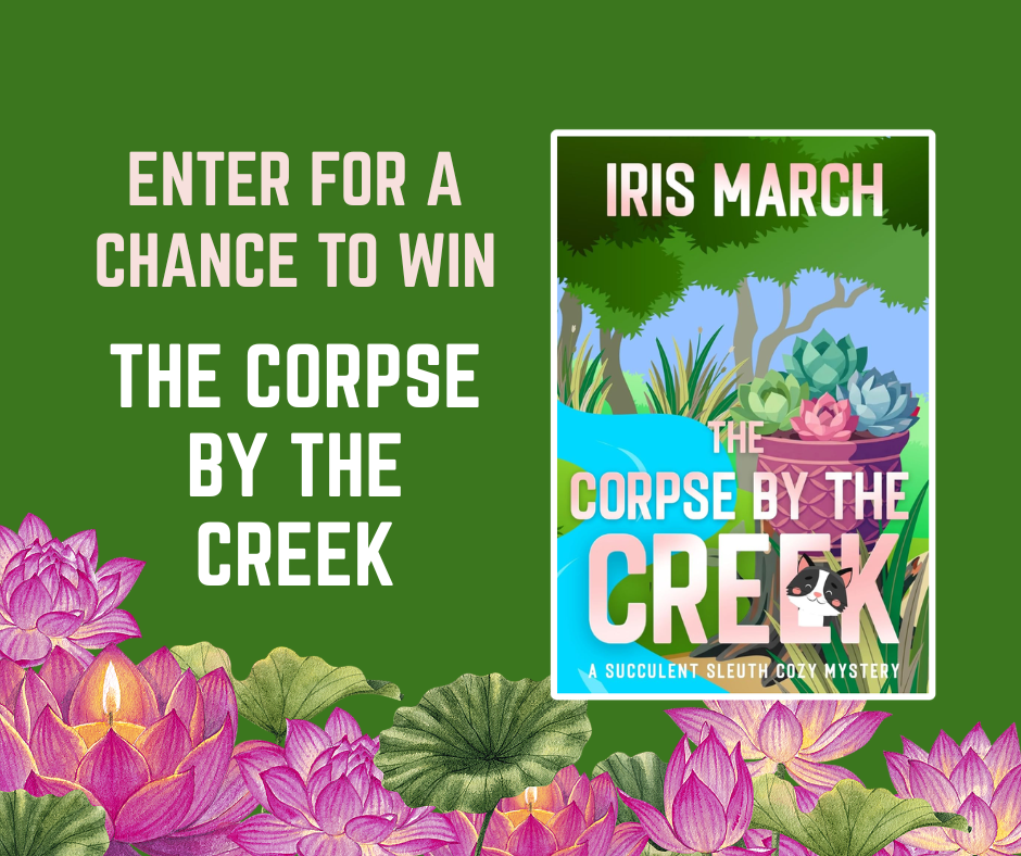 The Corpse By The Creek Mystery Book Giveaway