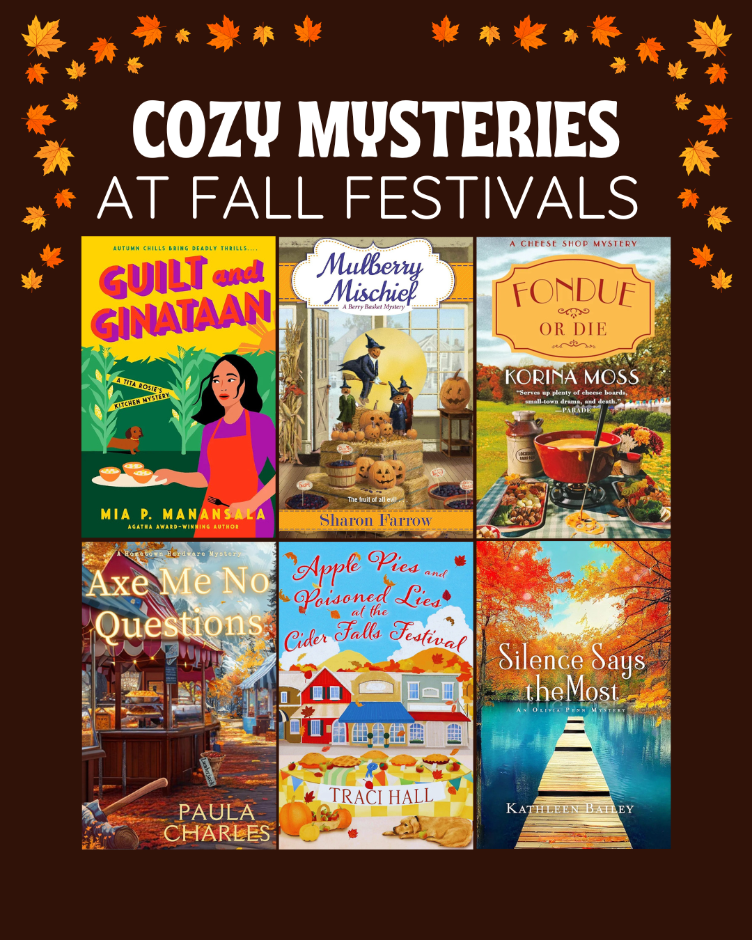 Cozy Mysteries with Fall Festivals