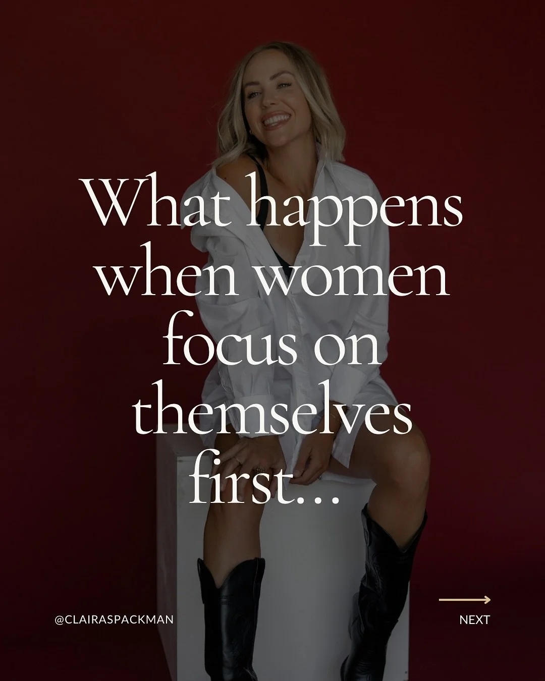 If someone asked you right now at this very moment, &ldquo;But what do YOU want?&rdquo;

Would you have an answer? 

It&rsquo;s time to find out.

Find the:
✨ Relief of exhaling after years of holding it all together.
✨ Kind of softness that doesn&rs