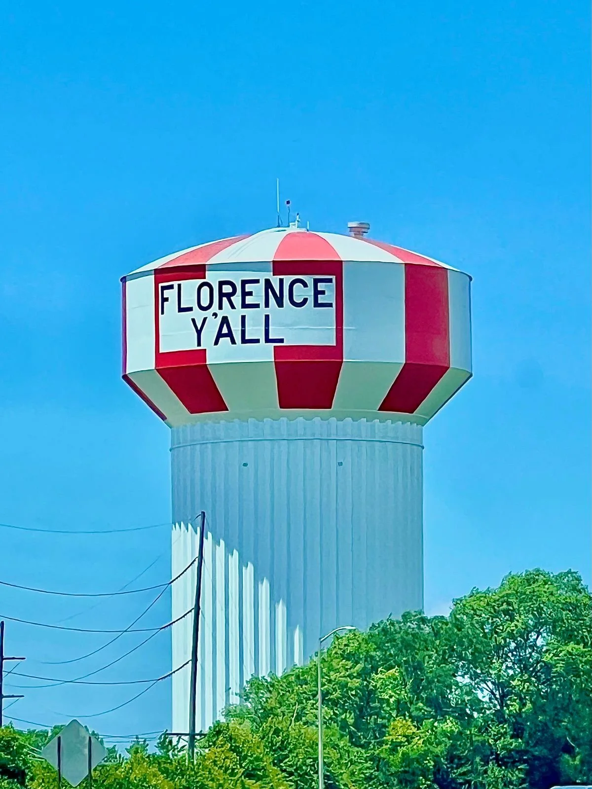 The iconic "Florence Y'All" water tower welcomes visitors to Northern Kentucky.