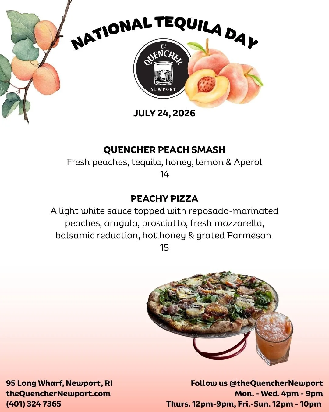 The Quencher Tequila Day July 24