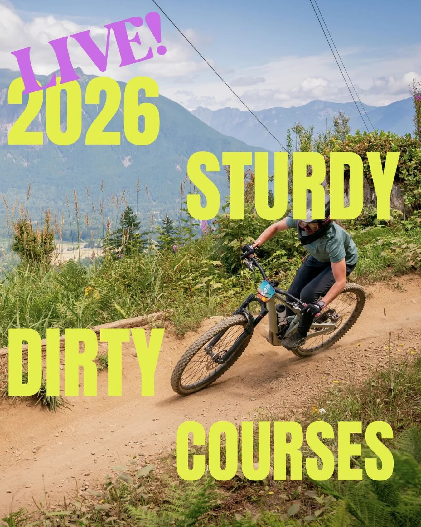 The wait is over &mdash; the 206 Sturdy Dirty Enduro presented by @evo courses are LIVE! 🚵&zwj;♀️🔥

Head to sturdydirty.com via the link in our bio to peep the goods. Time to rally your crew and get out there and ride!

Adaptive courses will be pos