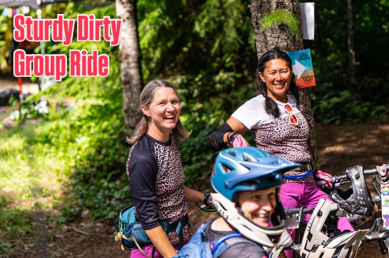 🚨 STURDY DIRTY GROUP RIDE 🚨

📅 Saturday, June 20th 9:00 AM

📍 Tiger Mountain Upper Lot

🚵&zwj;♀️ Two group ride options:
&bull; Beginner Course 
&bull; Sport Course Preview 

💜 Ride with fellow Sturdy racers, ask questions, check out sections o