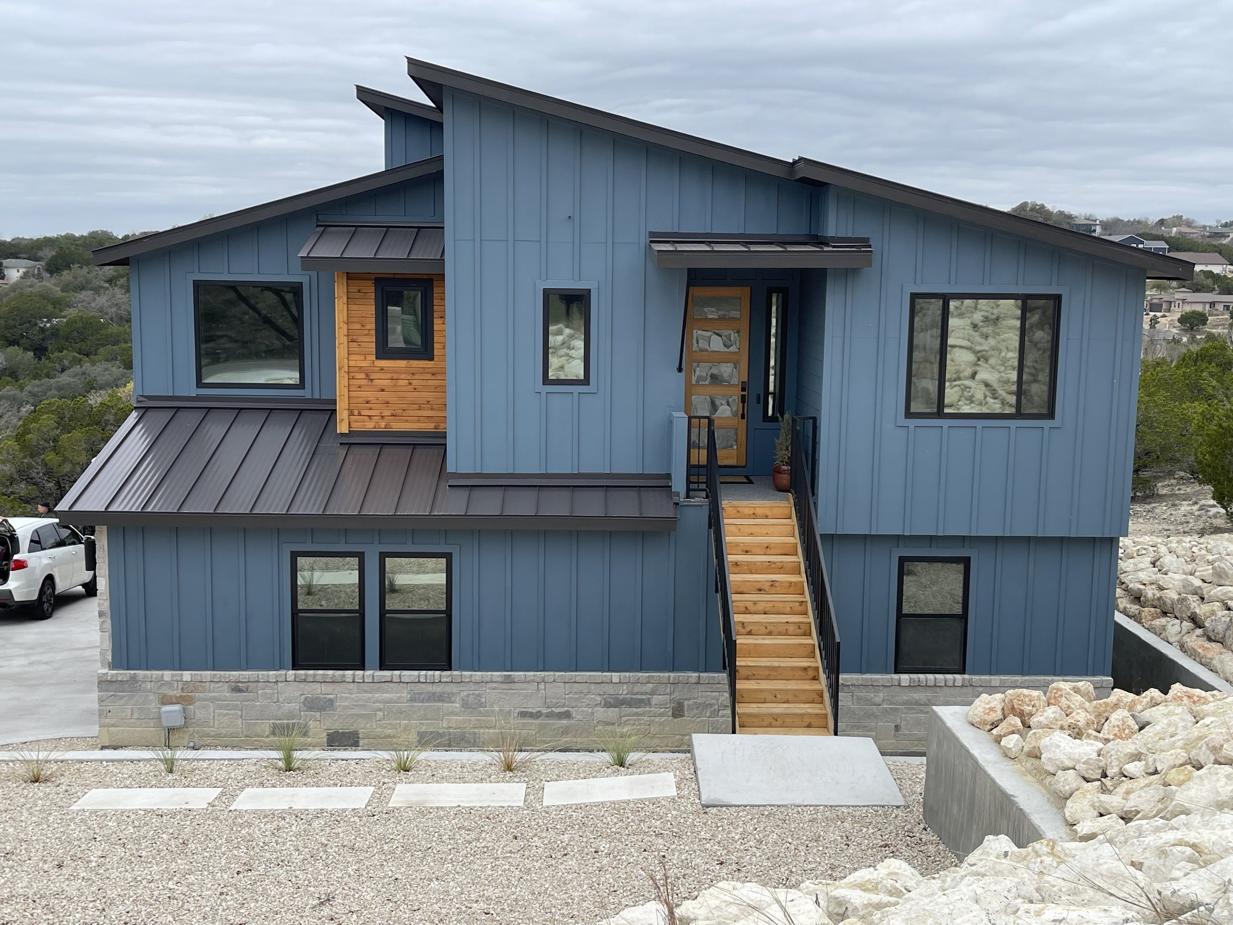 Open-concept home with glare-free views after premium nano-ceramic film installation.