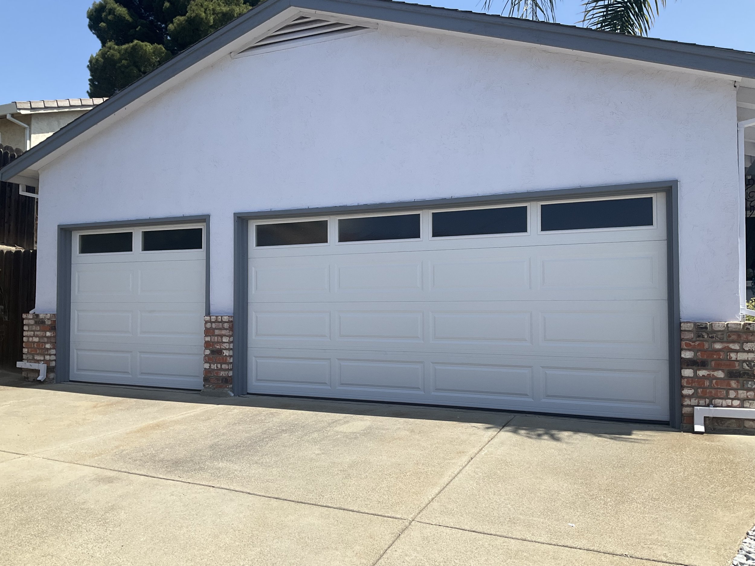 R&S Concord installed two Clopay garage doors in Antioch, CA