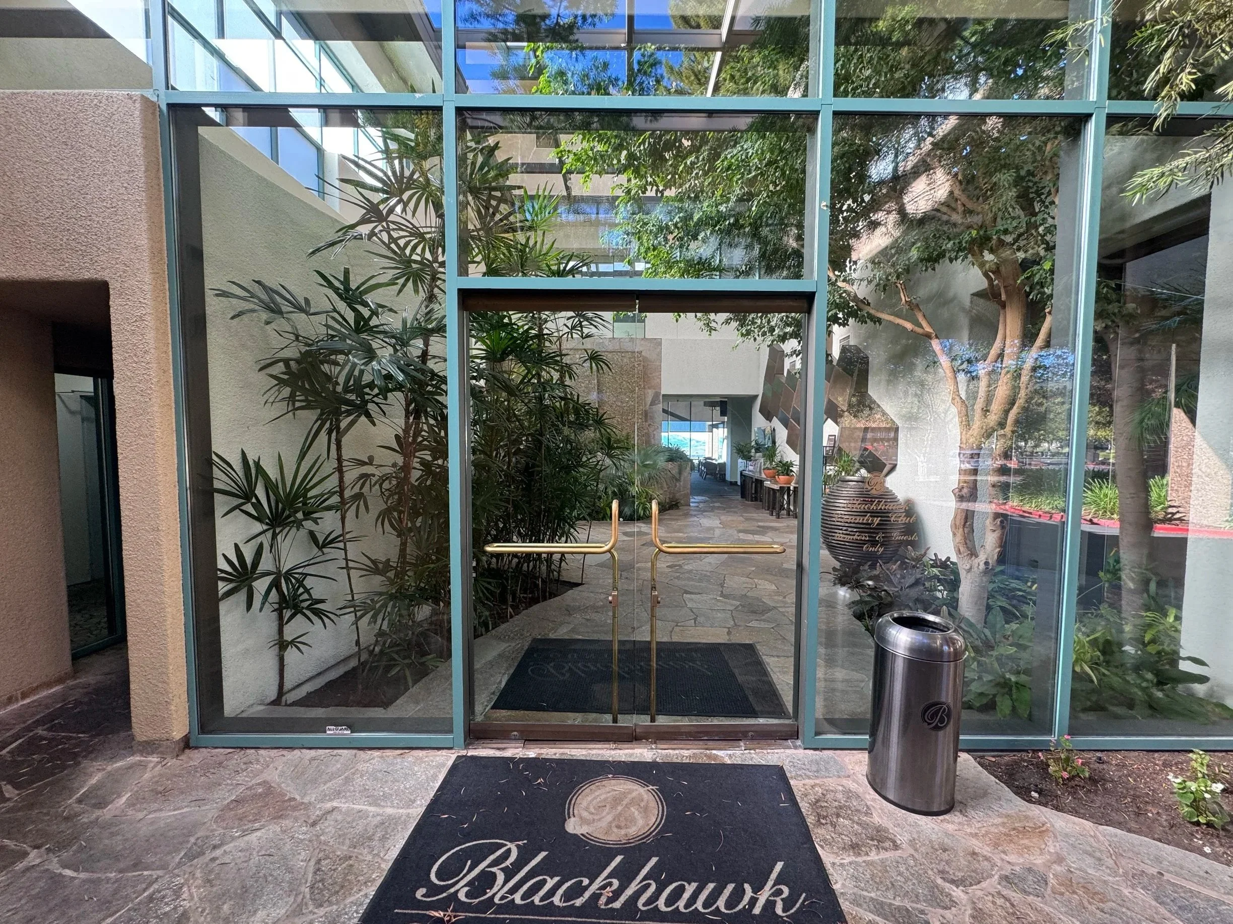 R&S Concord repaired glass entry doors in Blackhawk, CA