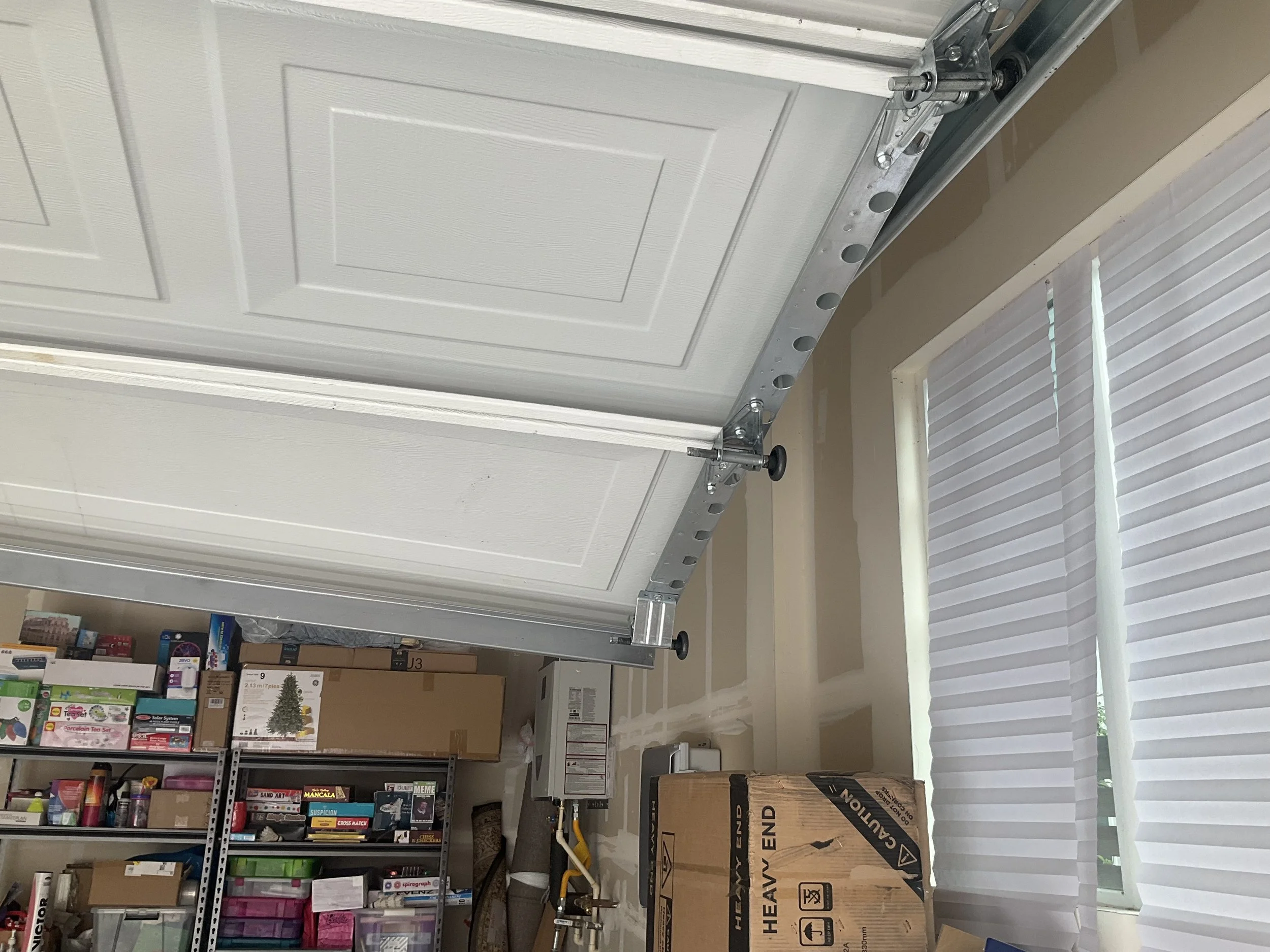 Garage Door Off Track in Pleasanton, CA