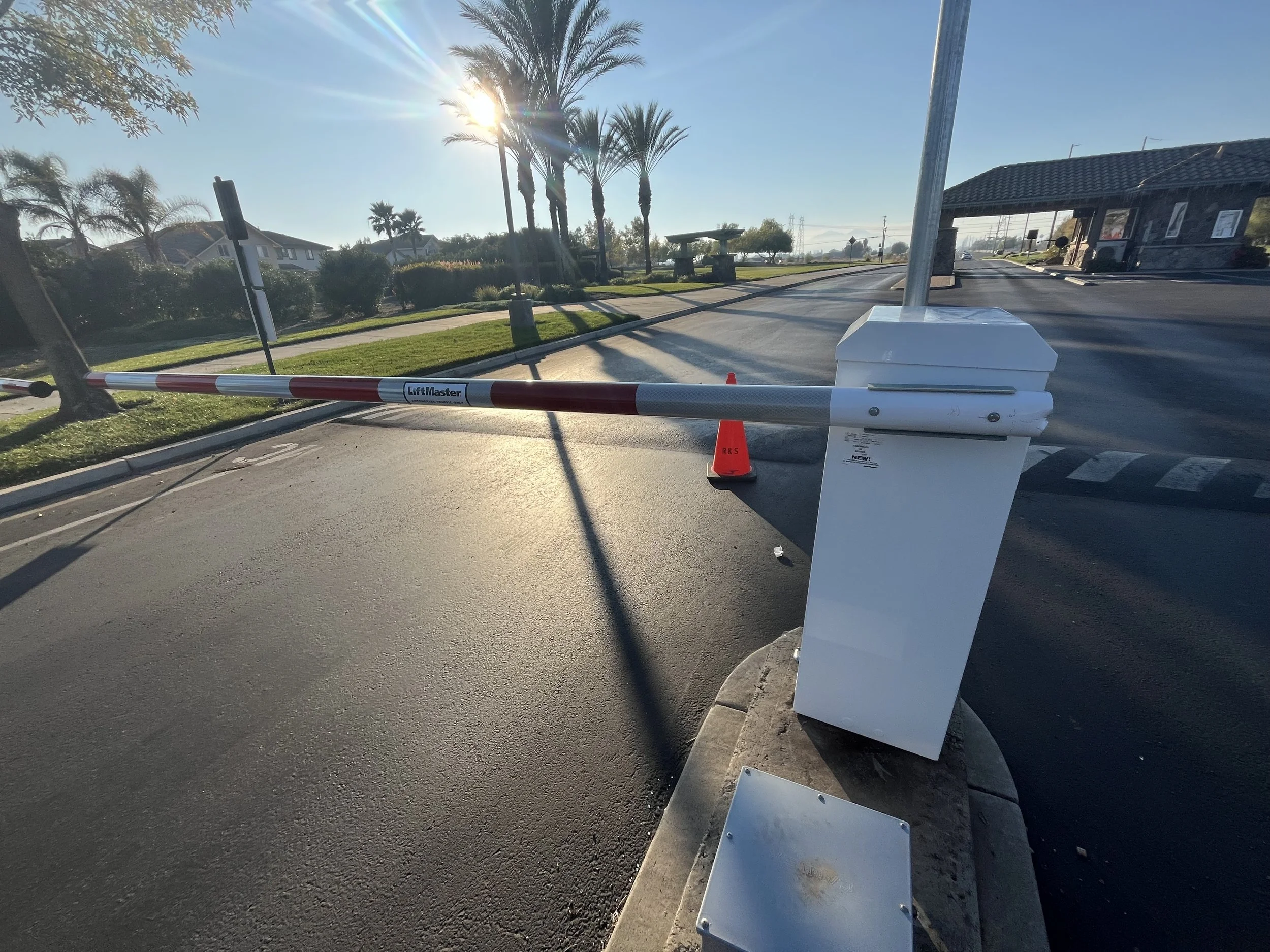 R&S Concord serviced a barrier arm in Discovery Bay, CA
