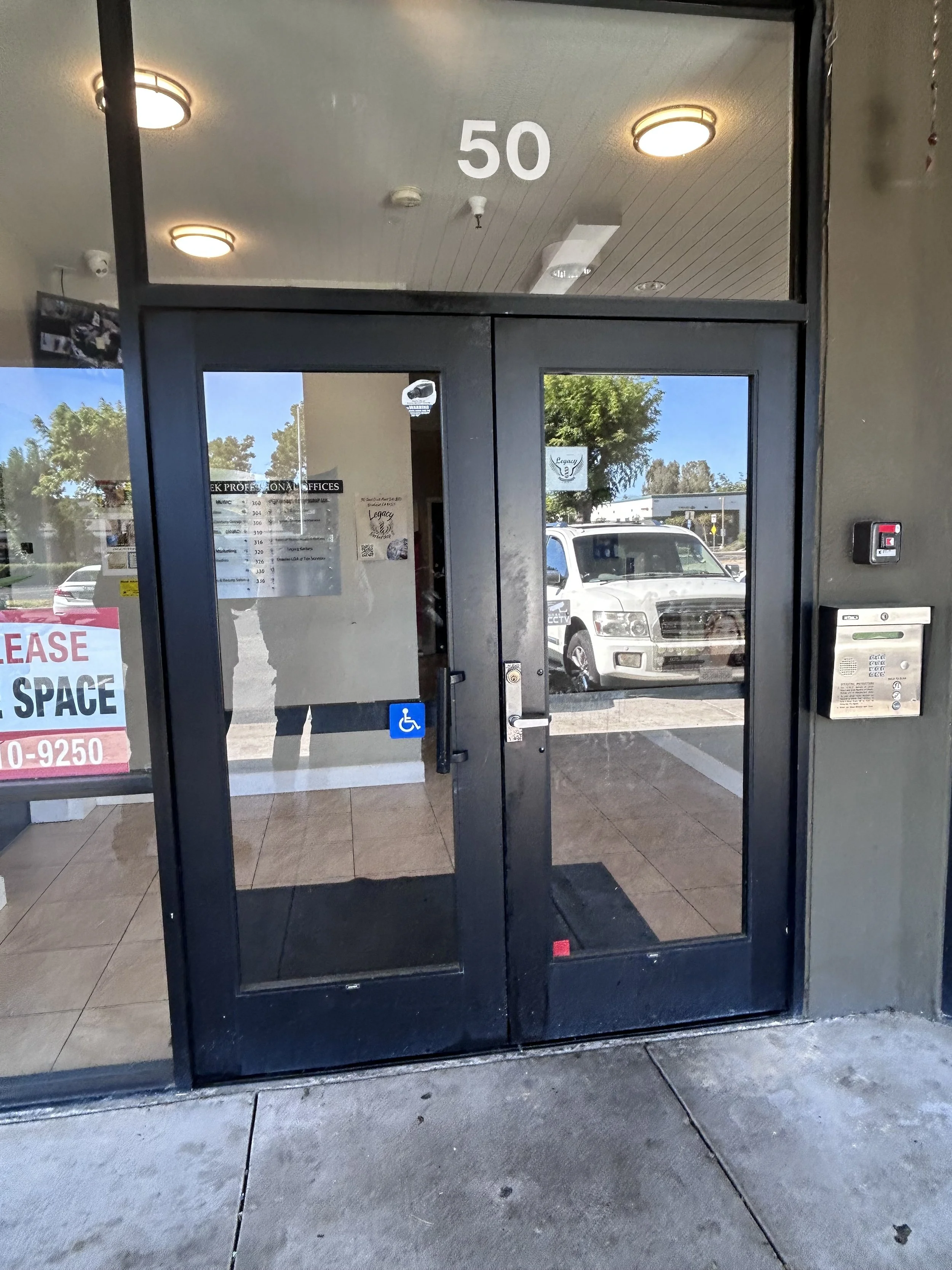 Exit device replaced on entry door in Brentwood, CA