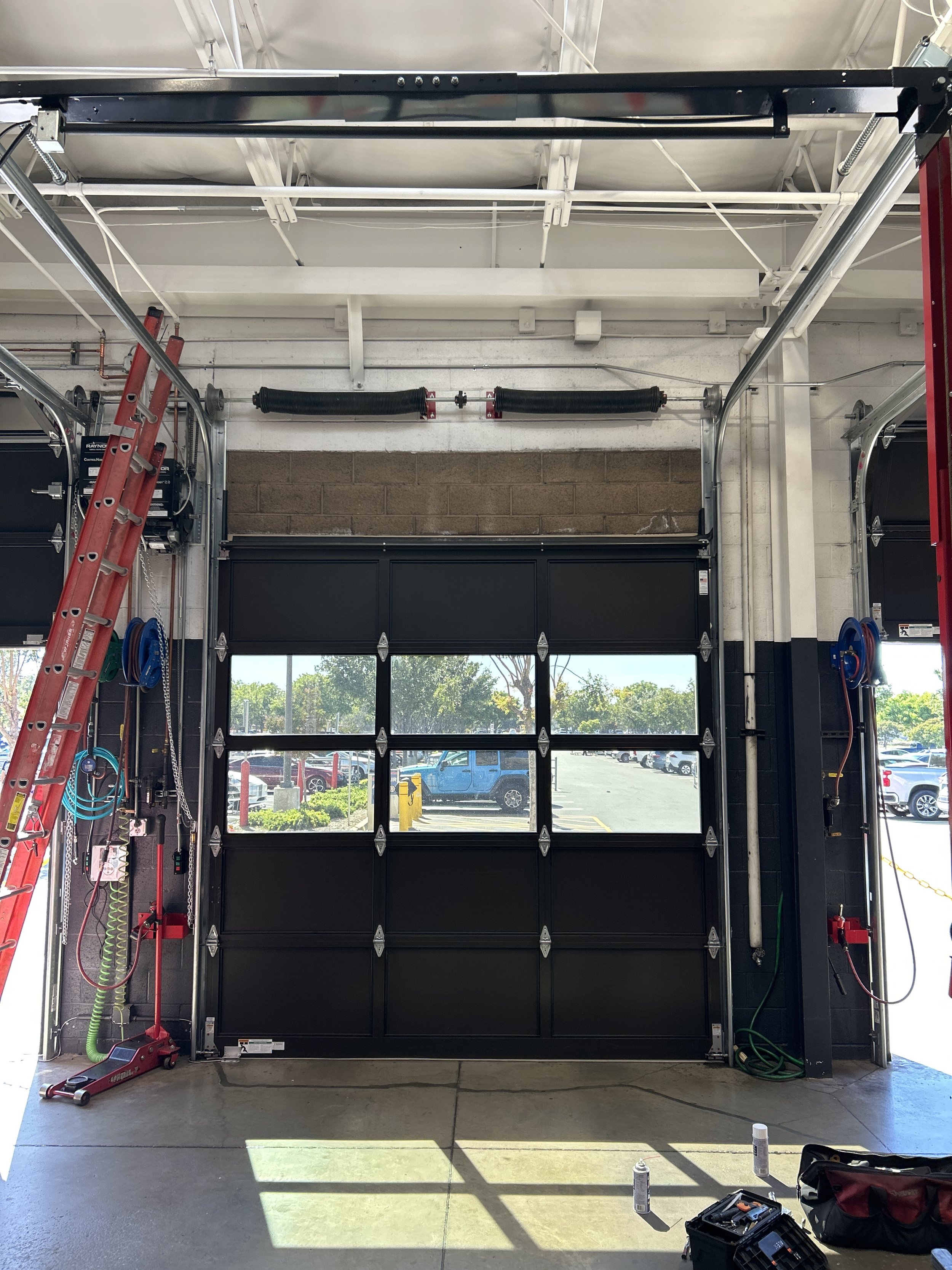 R&S Concord repaired a sectional door with a cable issue