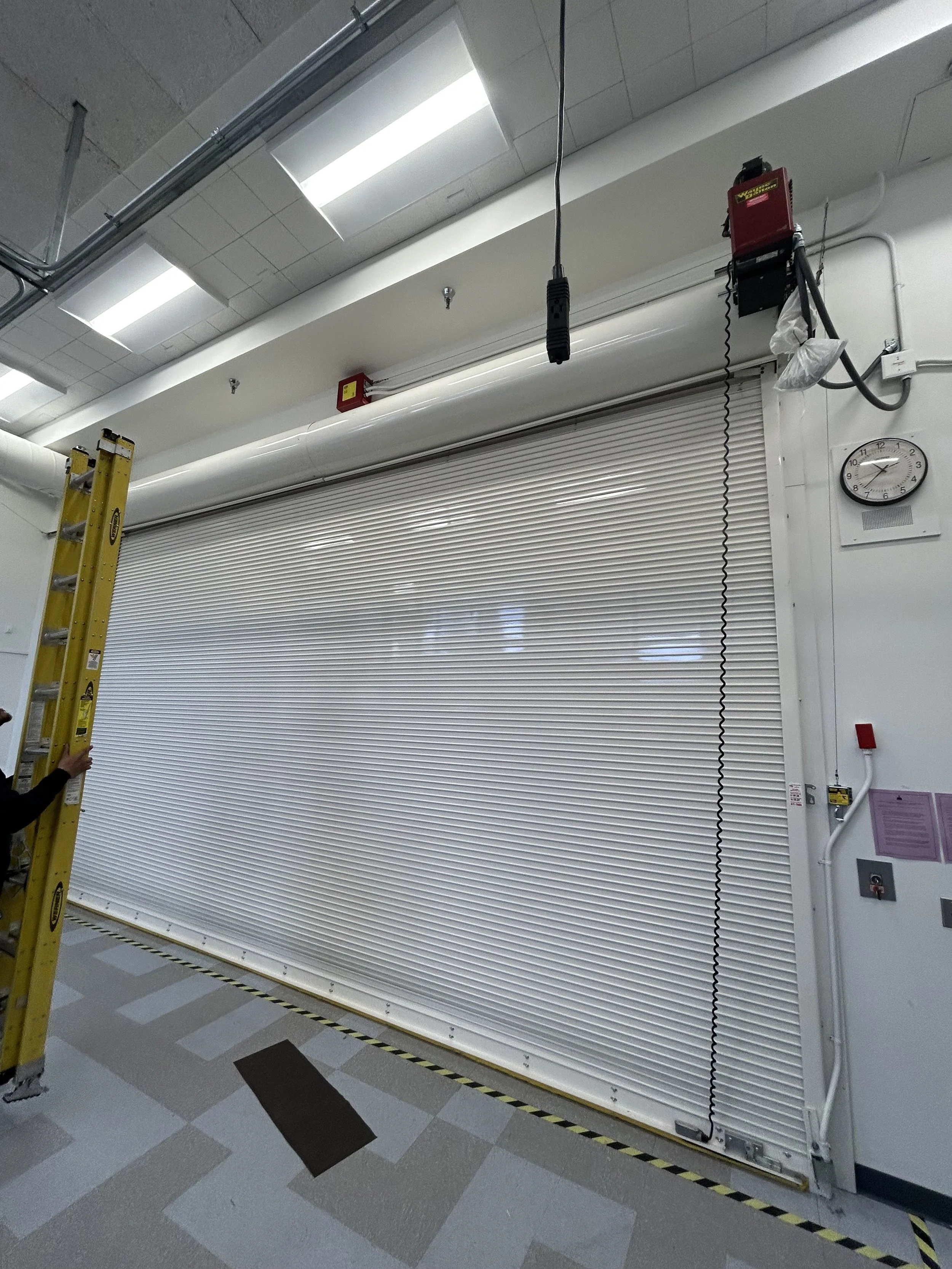 Fire door preventative maintenance at school in Martinez, CA
