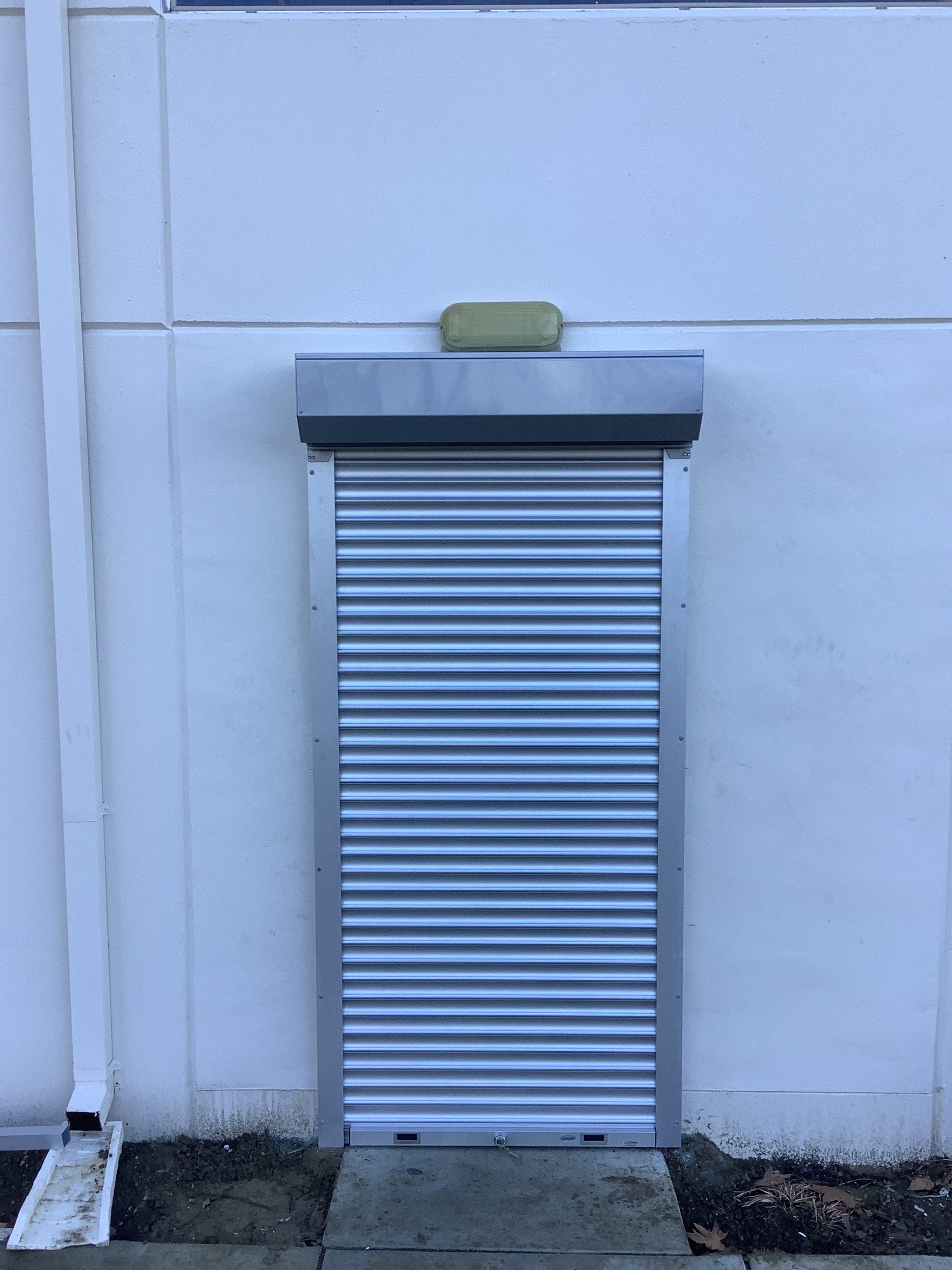 R&S Concord installed a security shutter in Pleasanton, CA