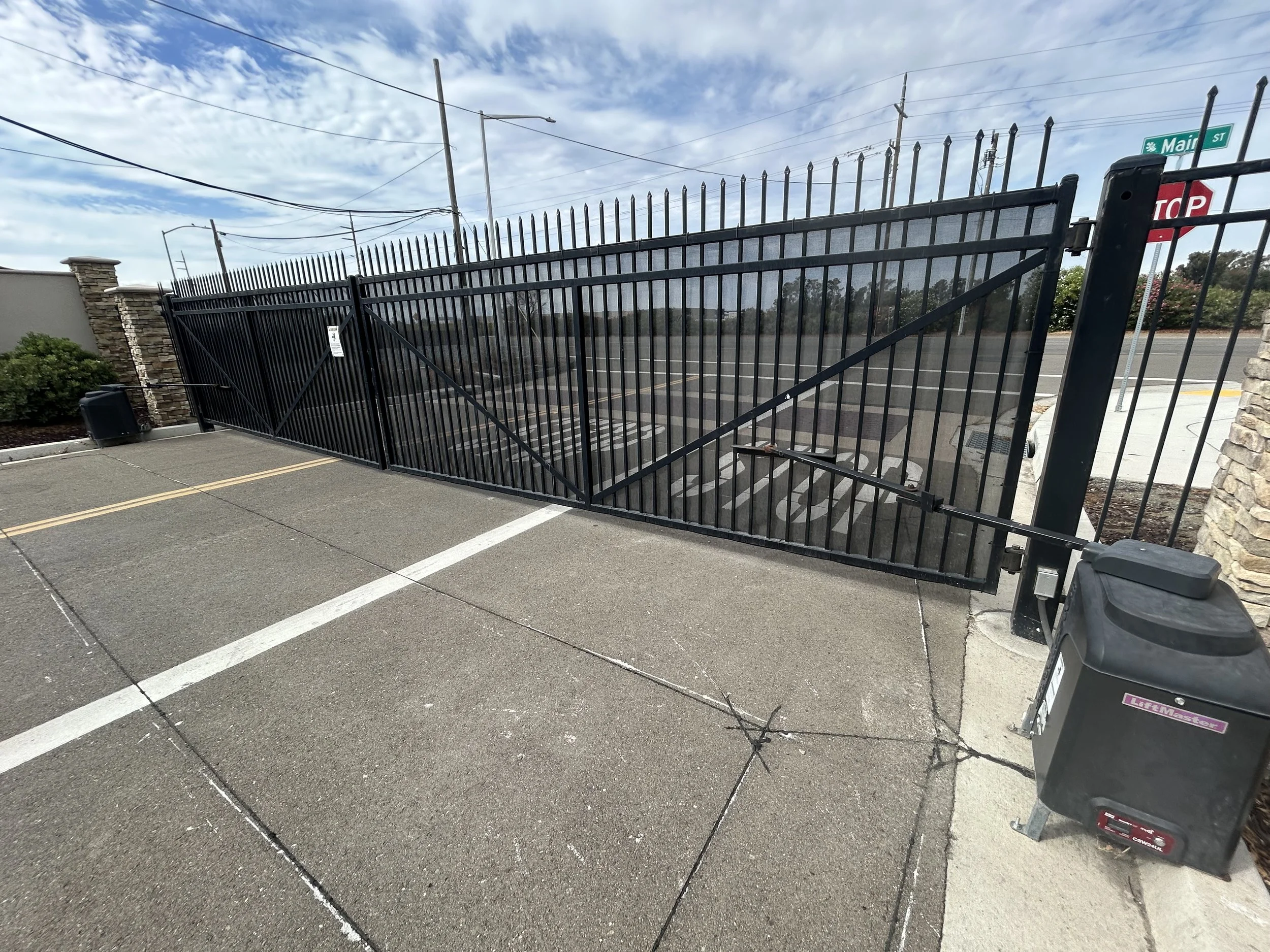 Gate repaired by R&S Concord in Oakley, CA