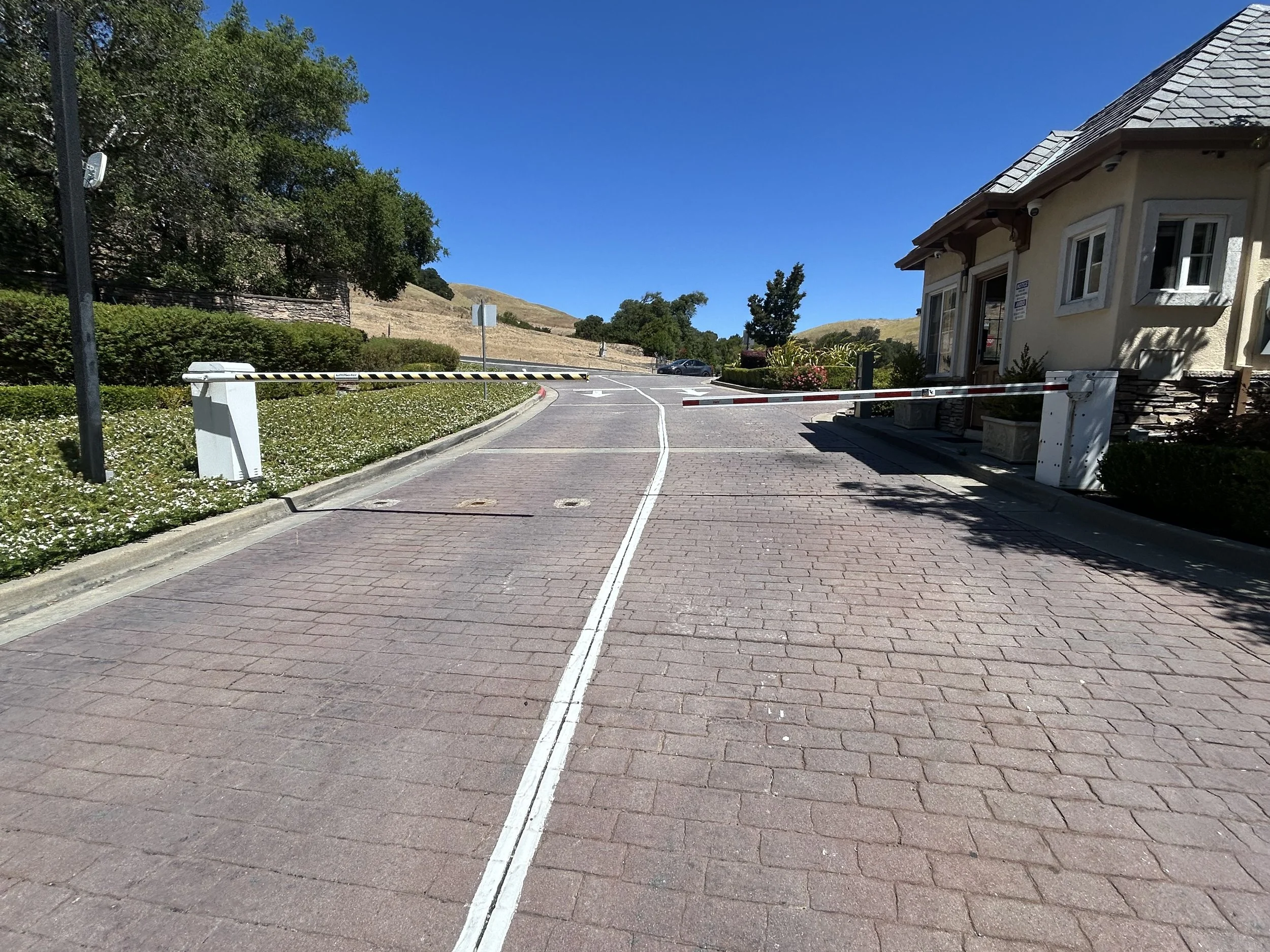 R&S Concord repaired barrier arms for apartment complex in San Ramon, CA.