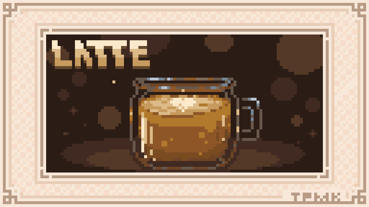 A simple latte living up to the Coffeemill name.