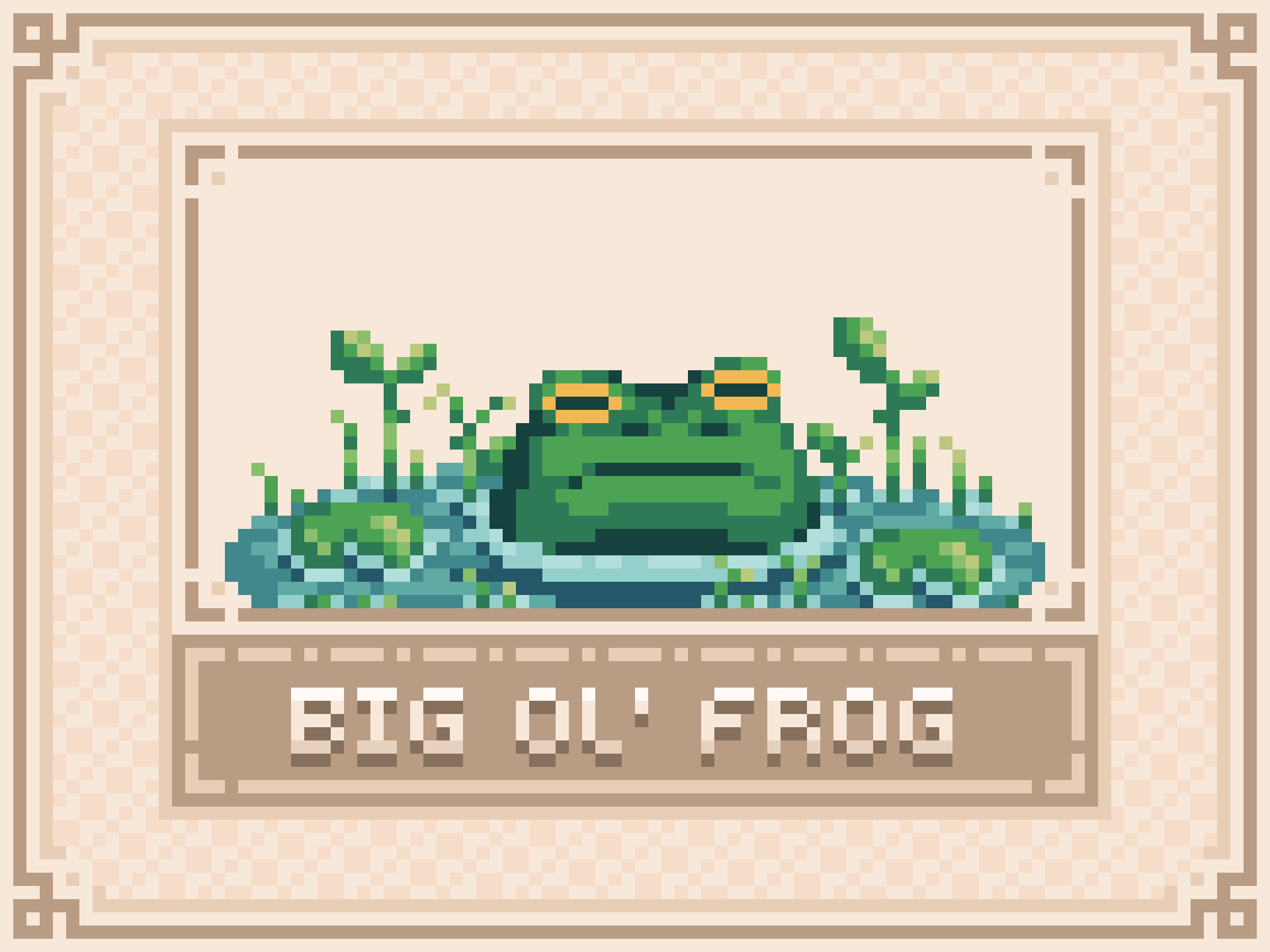 Just a big ol' frog.