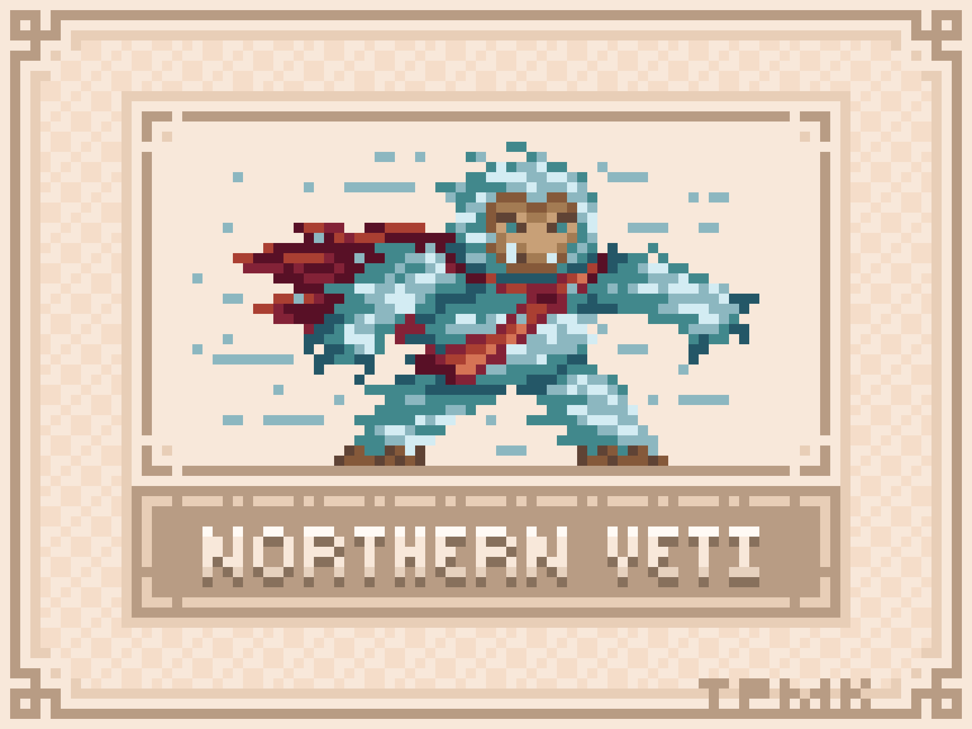 The fiercesome yetis of the north use their wit to outlast their prey in the frozen mountains.