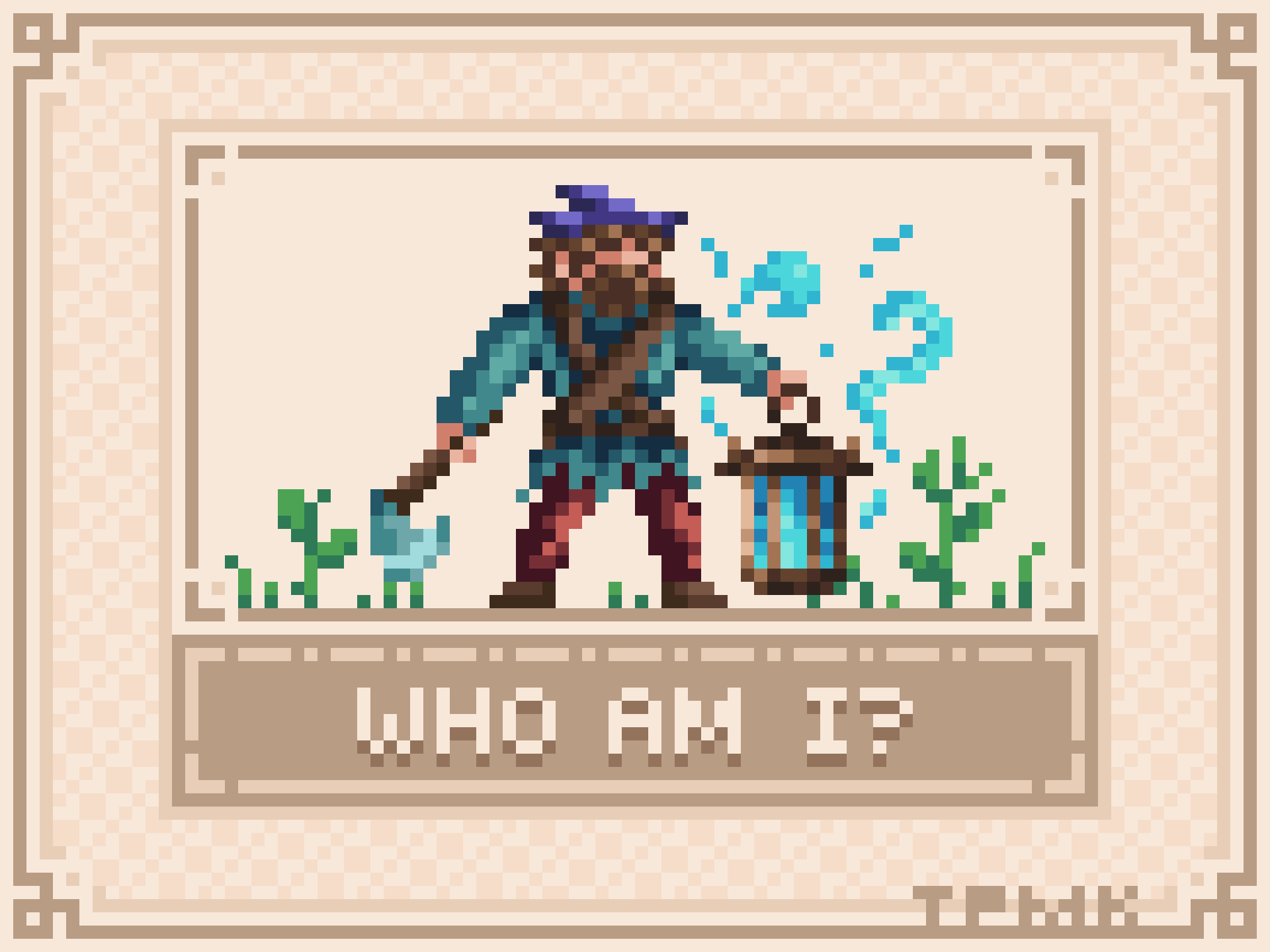 A mysterious figure... what is his profession?