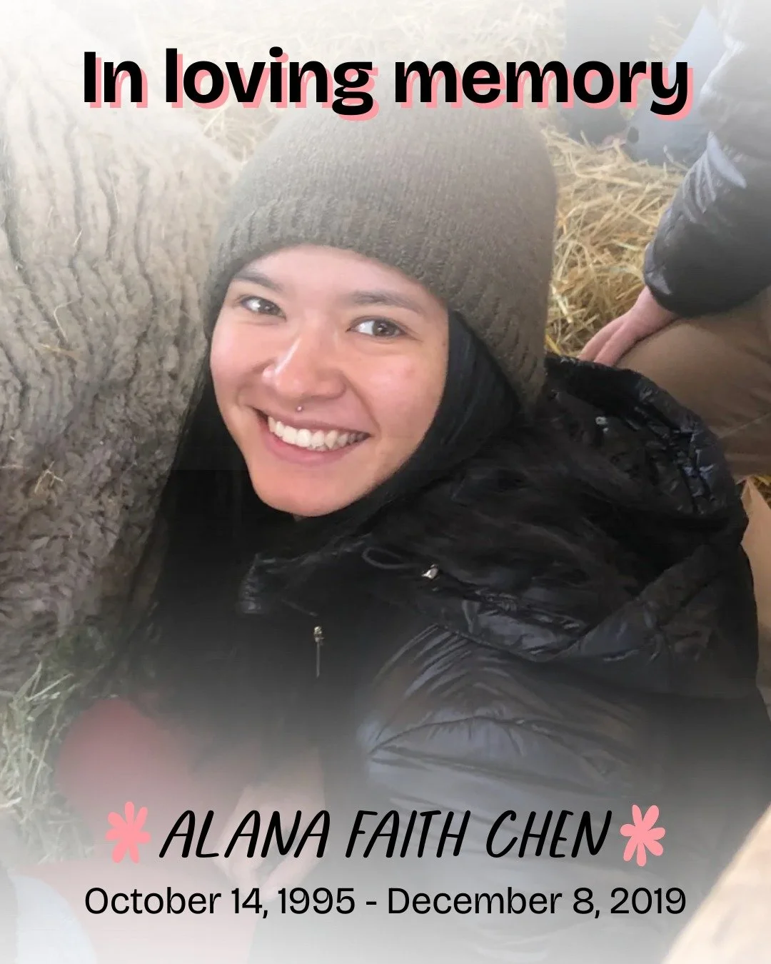Today marks six years since we lost our beautiful Alana Faith Chen. Each year, it gets harder to believe that so much time has passed since she was with us.

While we are grieving, we also take this day to honor her legacy and how she continues to ma