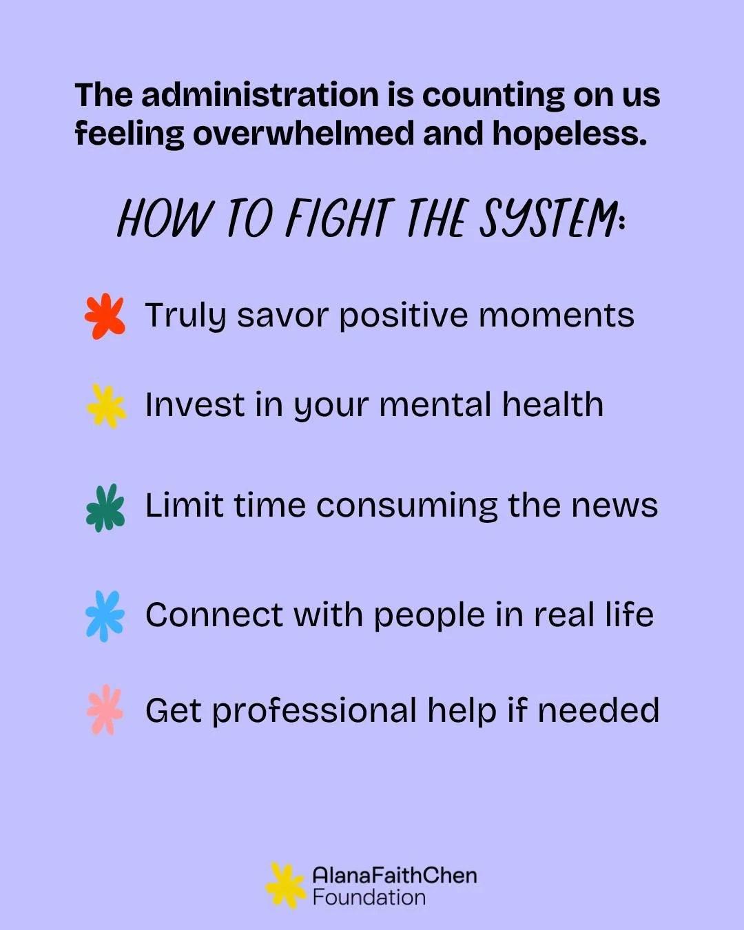 While staying informed is important, getting paralyzed by the daily horrors is what they want. Here are six easy ways to foster hope and persist in fighting for a better country and world.

Don't forget to share this post to your story! 🌼

#queermen