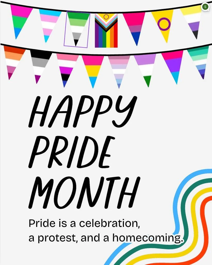 Happy Pride Month! 🏳️&zwj;🌈🏳️&zwj;⚧️ June is here &mdash; and with it, a month to celebrate, honor, and uplift the LGBTQ+ community in all its fullness. 🩷

Pride is many things at once. It's the joy of community. It's the legacy of activists who 