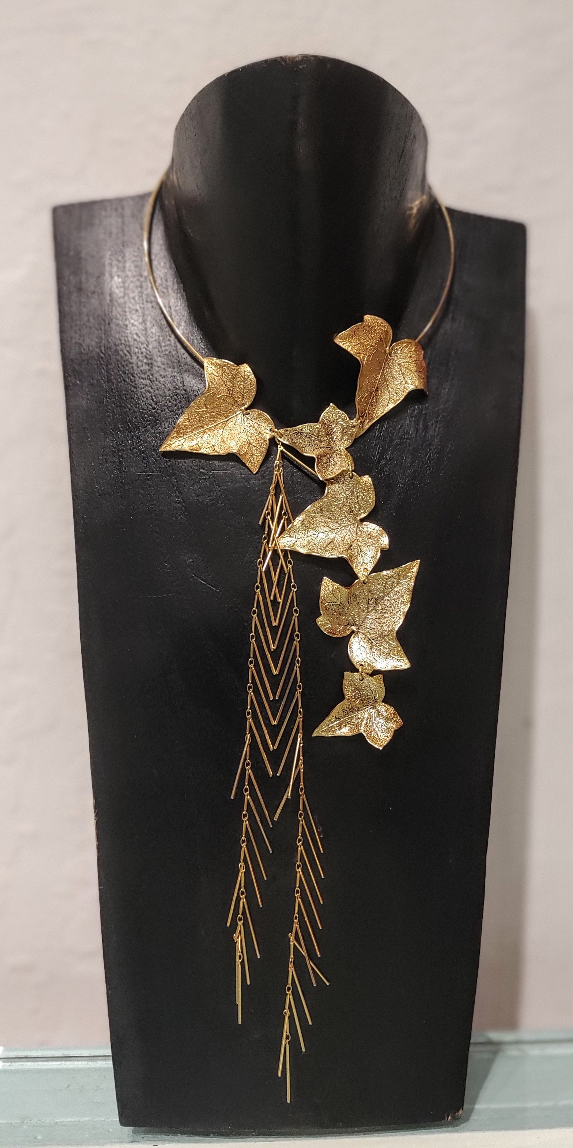Golden Leaf Necklace