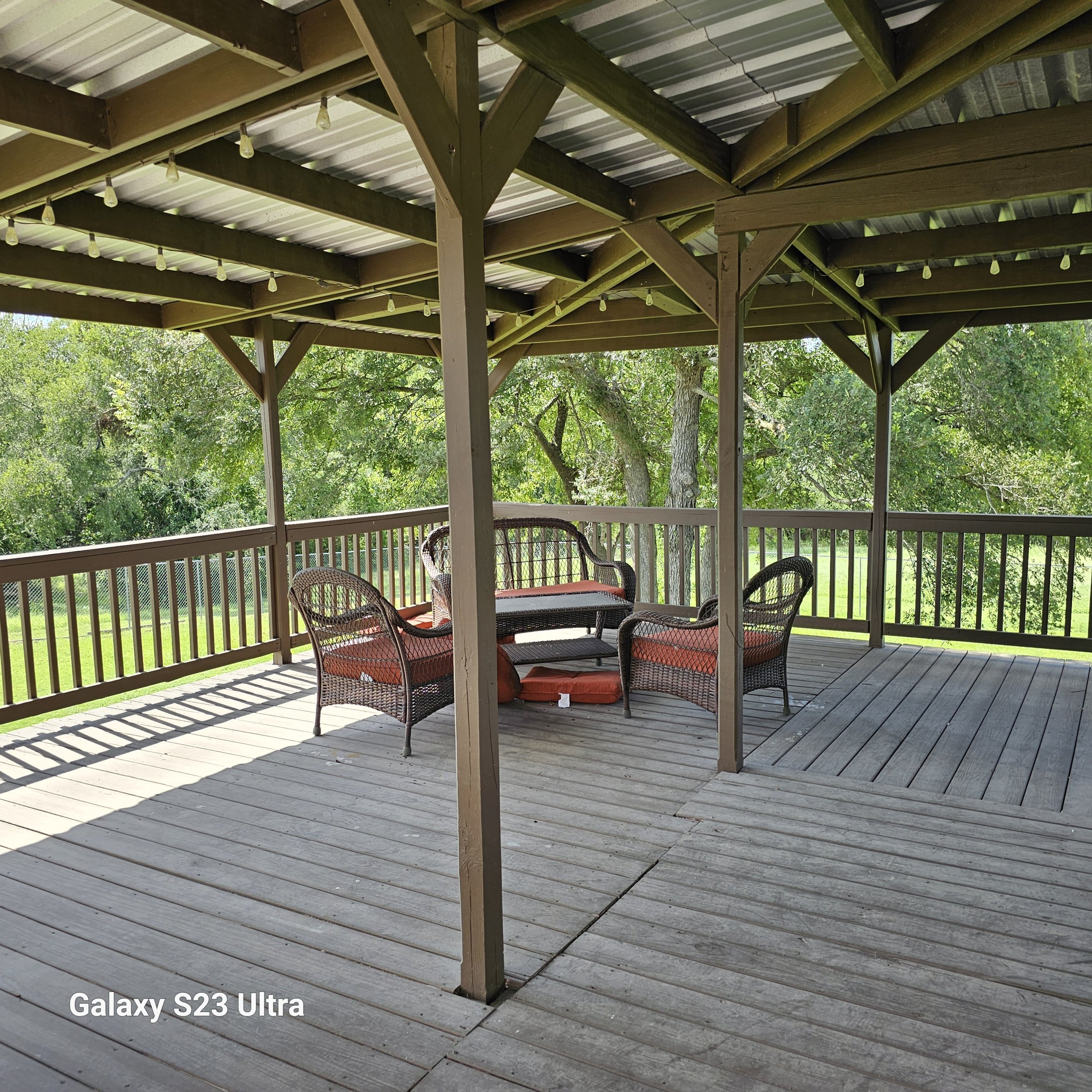 Outdoor Seating on Covered Patio