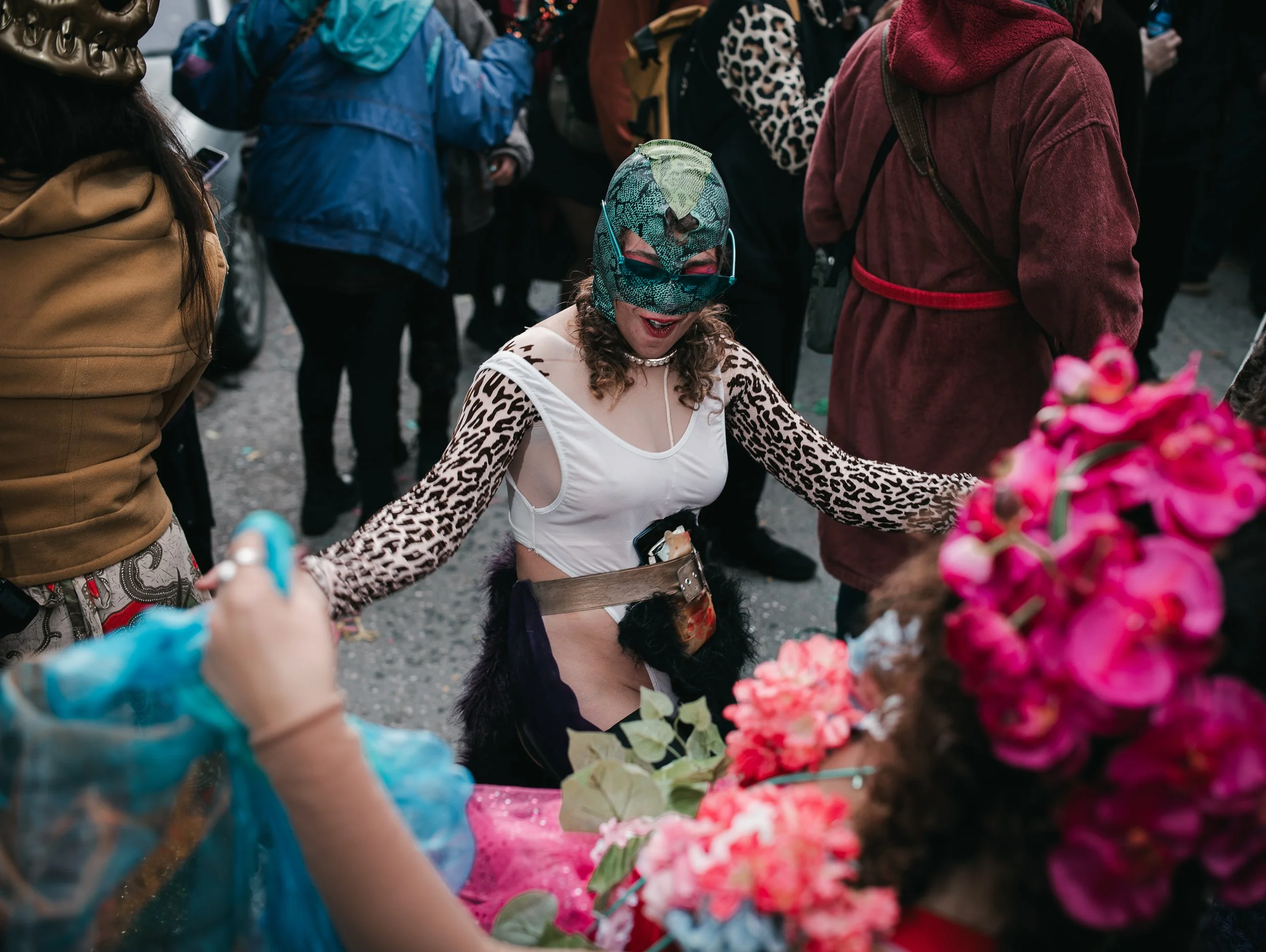 Apokries - Metaxourgio Carnival in Athens on 23th of February